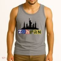 Zohran Mamdani For New York NYC Skyline Tank Top thumb 3