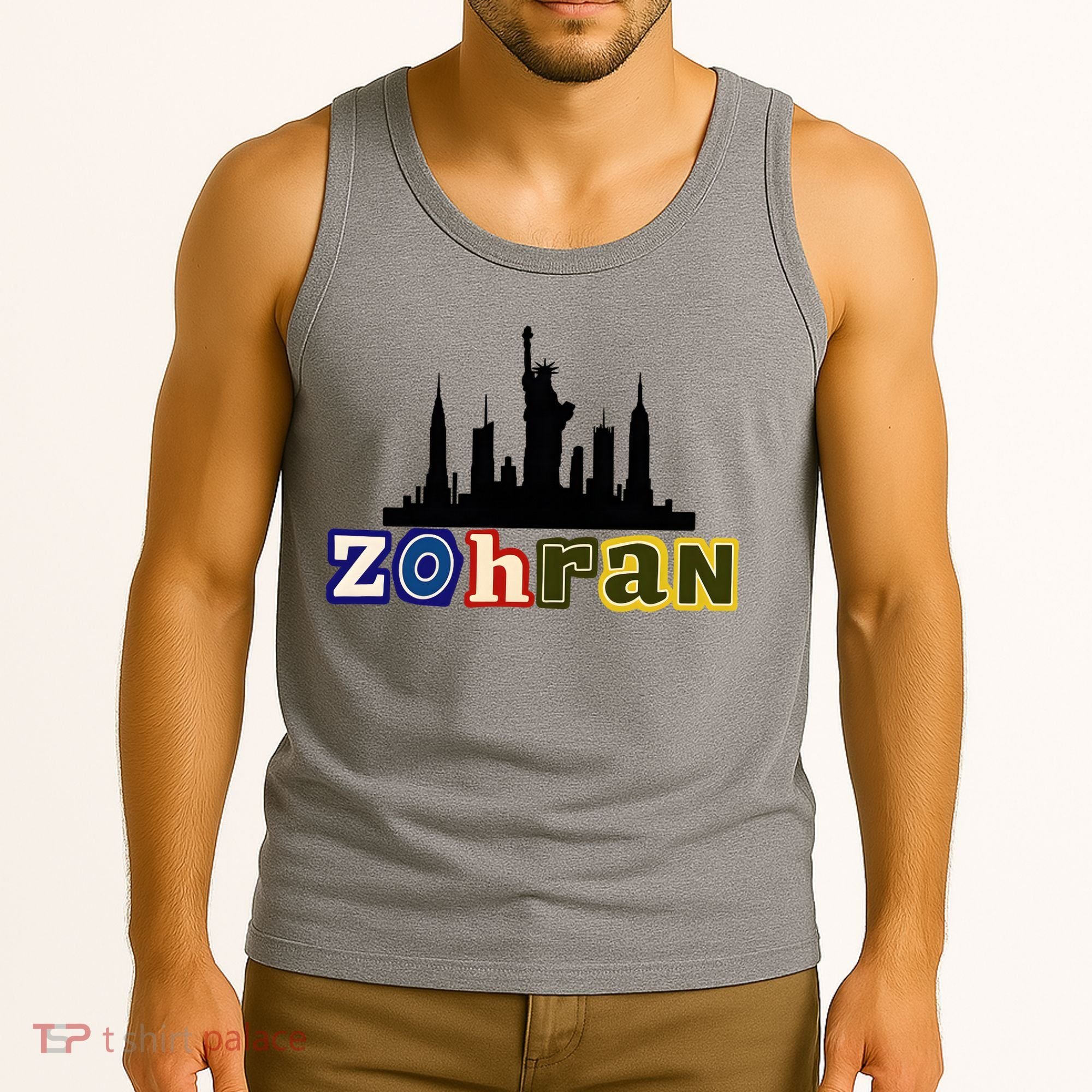 Zohran Mamdani For New York NYC Skyline Tank Top