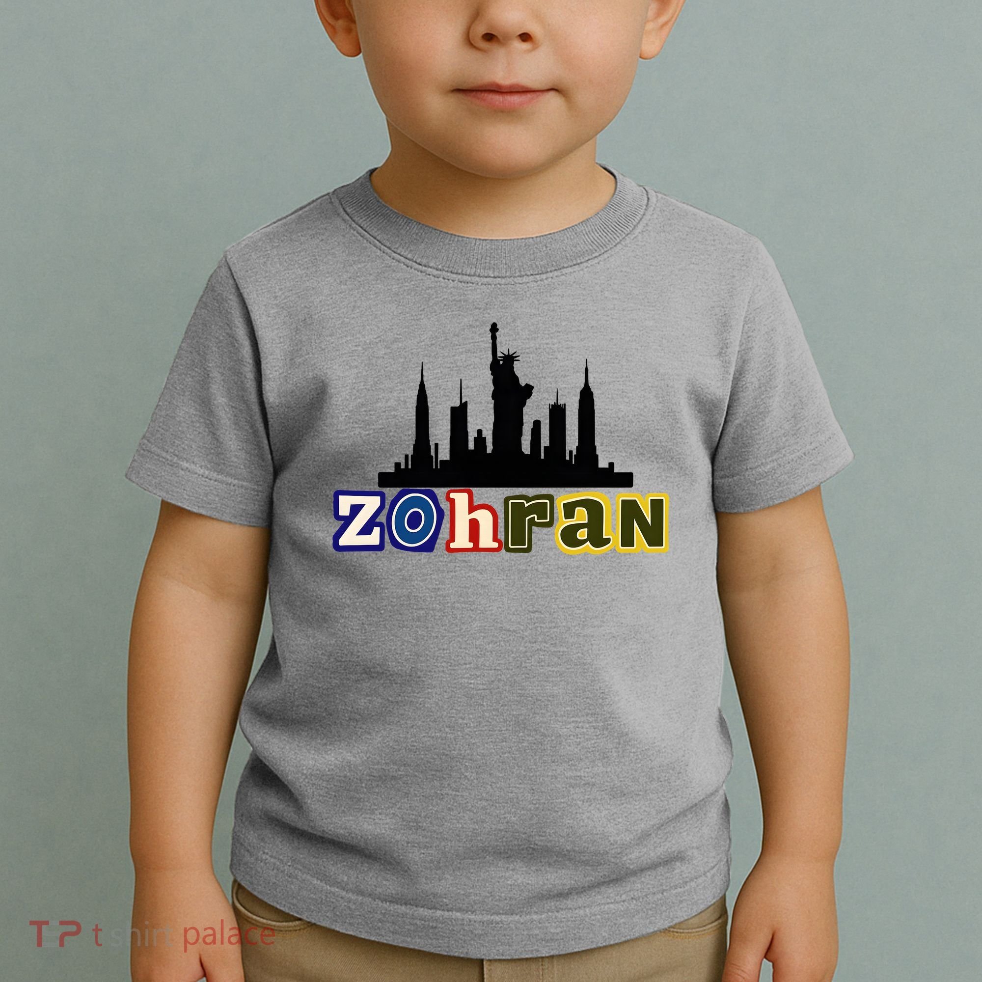 Zohran Mamdani For New York NYC Skyline Toddler T-Shirt