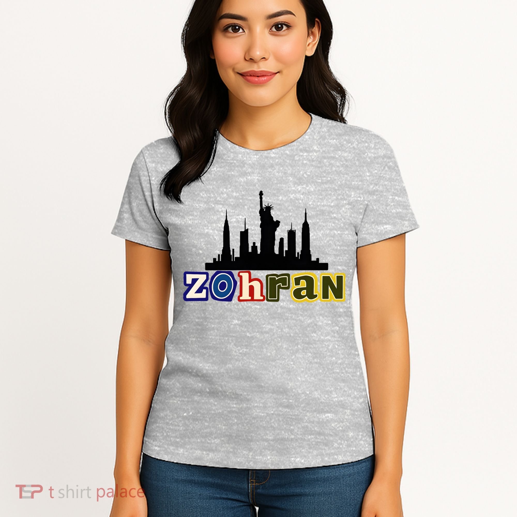 Zohran Mamdani For New York NYC Skyline Women's T-Shirt