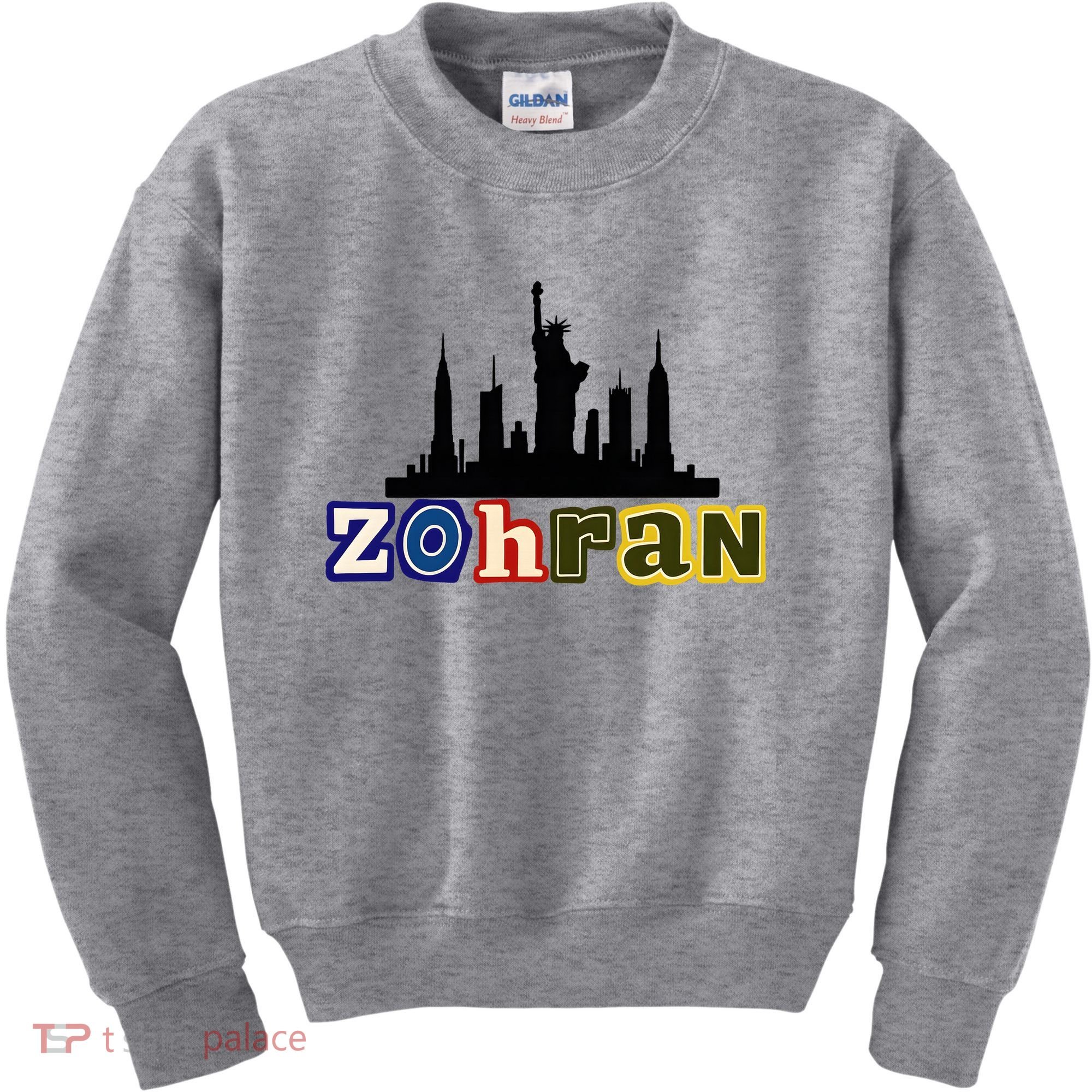 Zohran Mamdani For New York NYC Skyline Kids Sweatshirt