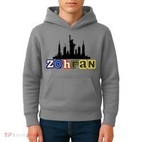 Zohran Mamdani For New York NYC Skyline Kids Hoodie thumb 4