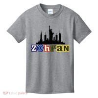 Zohran Mamdani For New York NYC Skyline Kids T-Shirt thumb 0