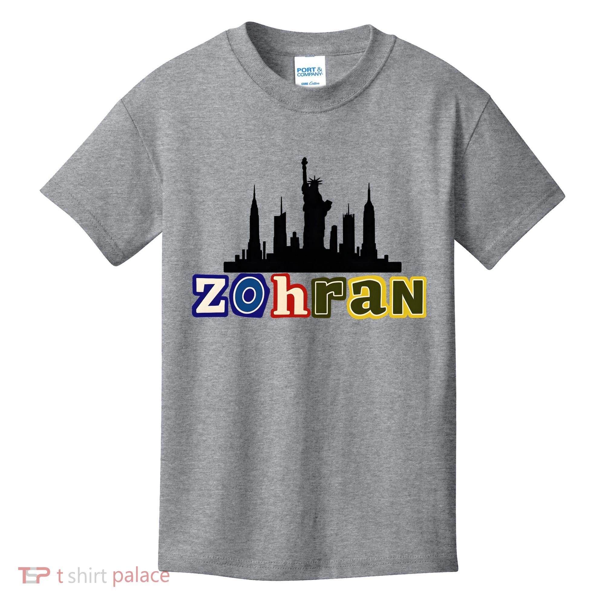 Zohran Mamdani For New York NYC Skyline Kids T-Shirt