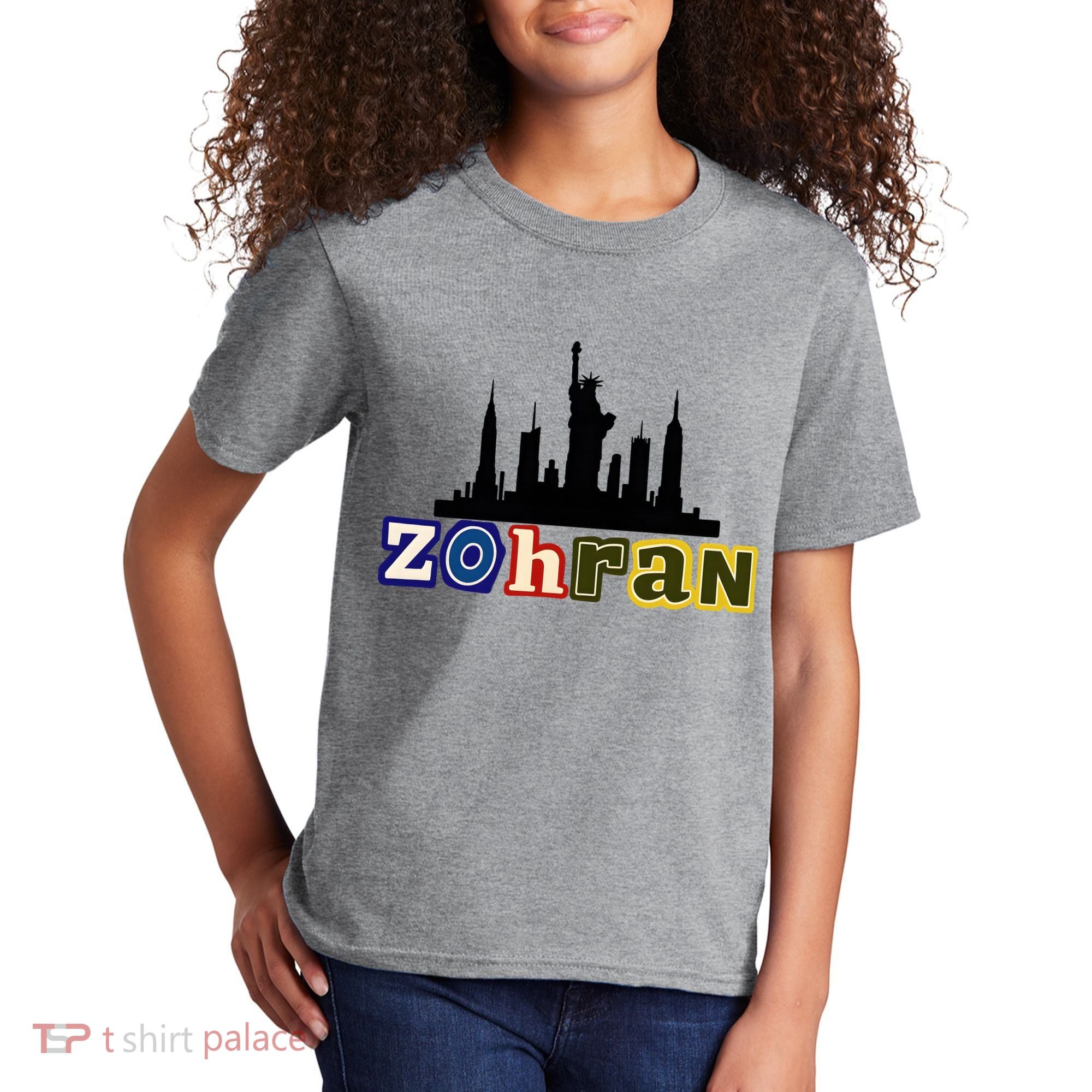Zohran Mamdani For New York NYC Skyline Kids T-Shirt