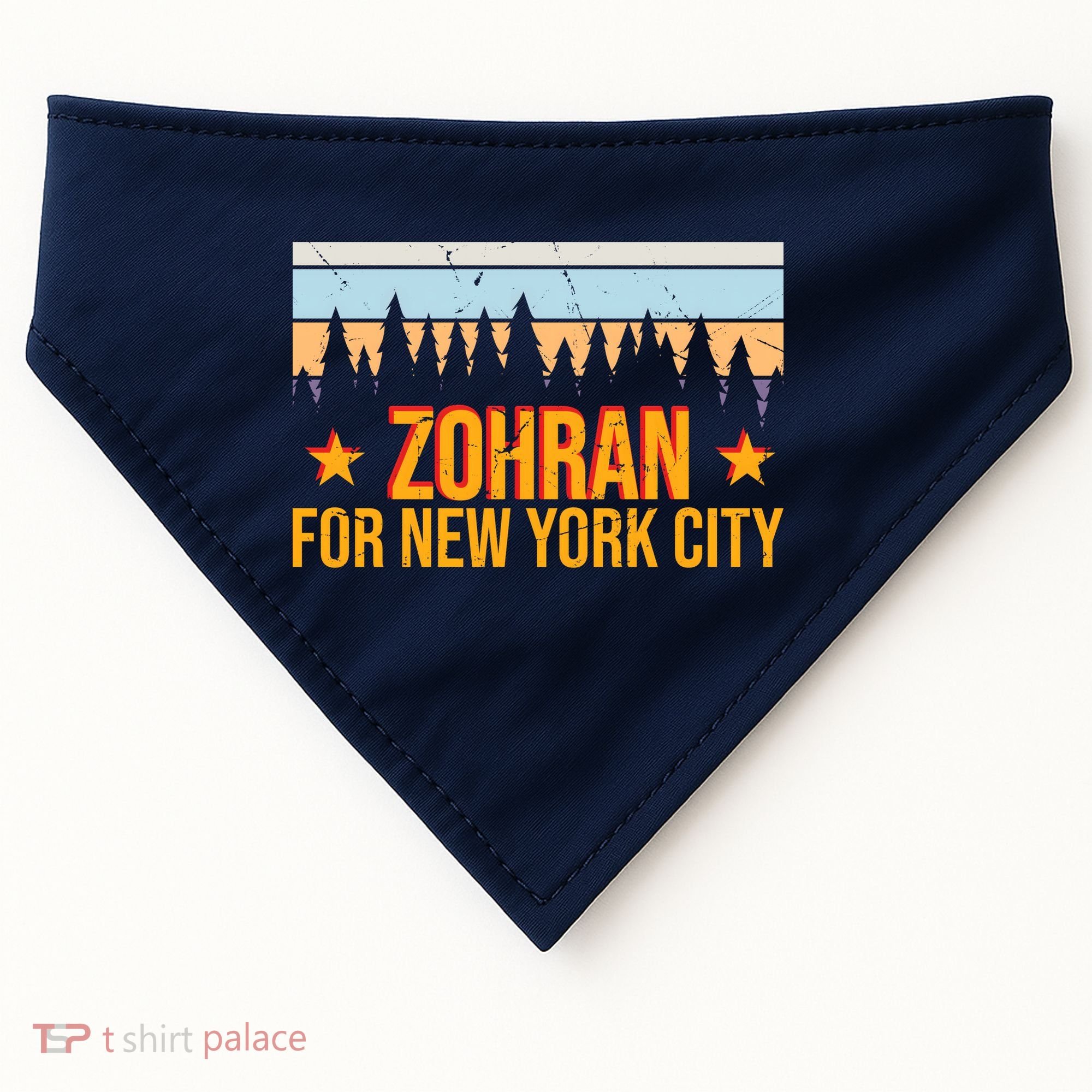 Zohran Mamdani For New York City USA-Made Doggie Bandana