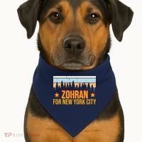 Zohran Mamdani For New York City USA-Made Doggie Bandana thumb 1