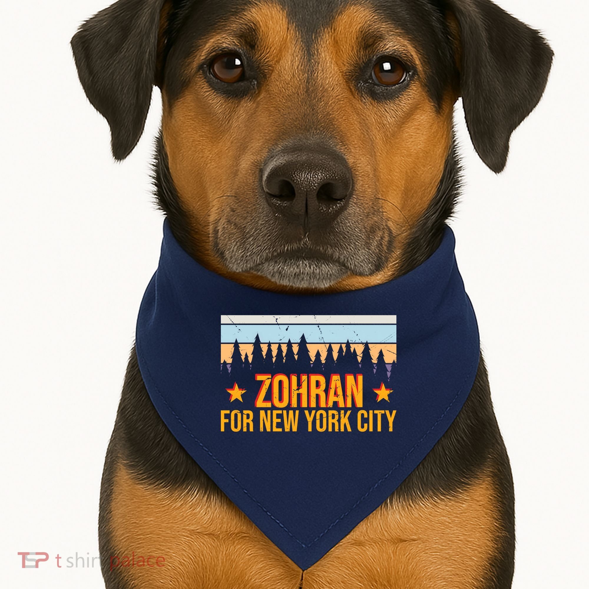 Zohran Mamdani For New York City USA-Made Doggie Bandana