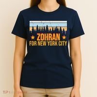 Zohran Mamdani For New York City T-Shirt thumb 4