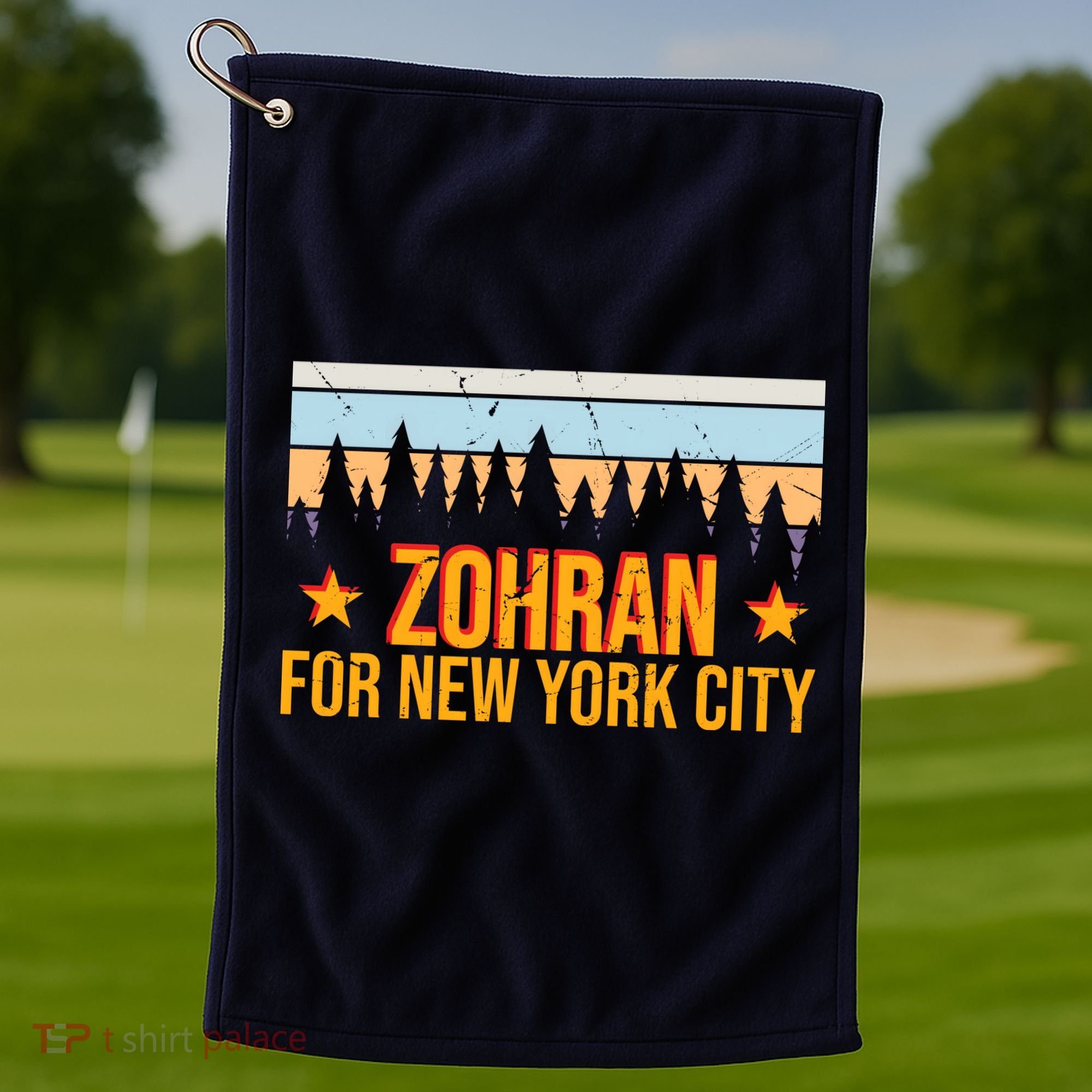 Zohran Mamdani For New York City Golf Towel