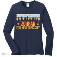 Zohran Mamdani For New York City Women's Long Sleeve Shirt thumb 0