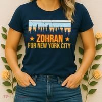 Zohran Mamdani For New York City Women's T-Shirt thumb 2