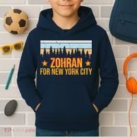 Zohran Mamdani For New York City Kids Hoodie thumb 2