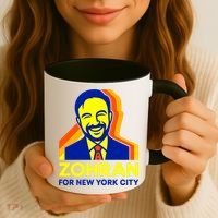 Zohran Mamdani For New York City Coffee Mug thumb 3