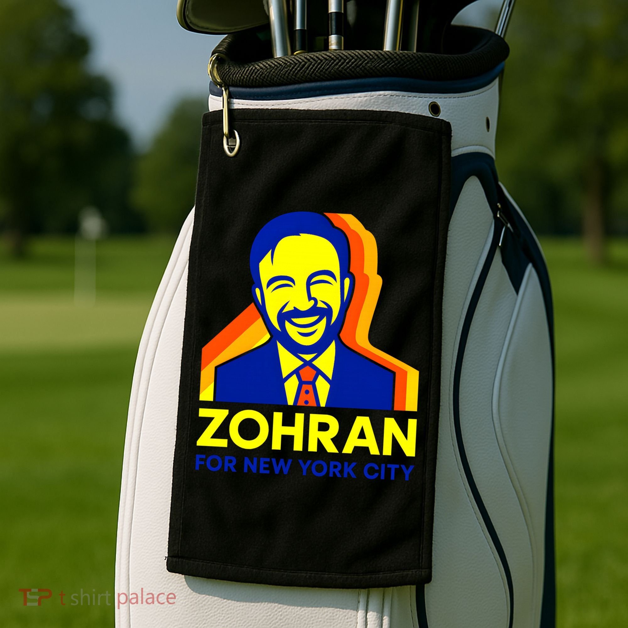 Zohran Mamdani For New York City Golf Towel