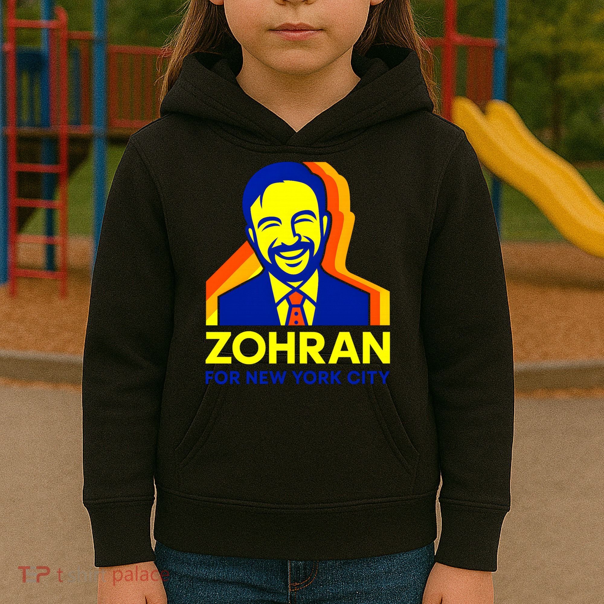 Zohran Mamdani For New York City Kids Hoodie
