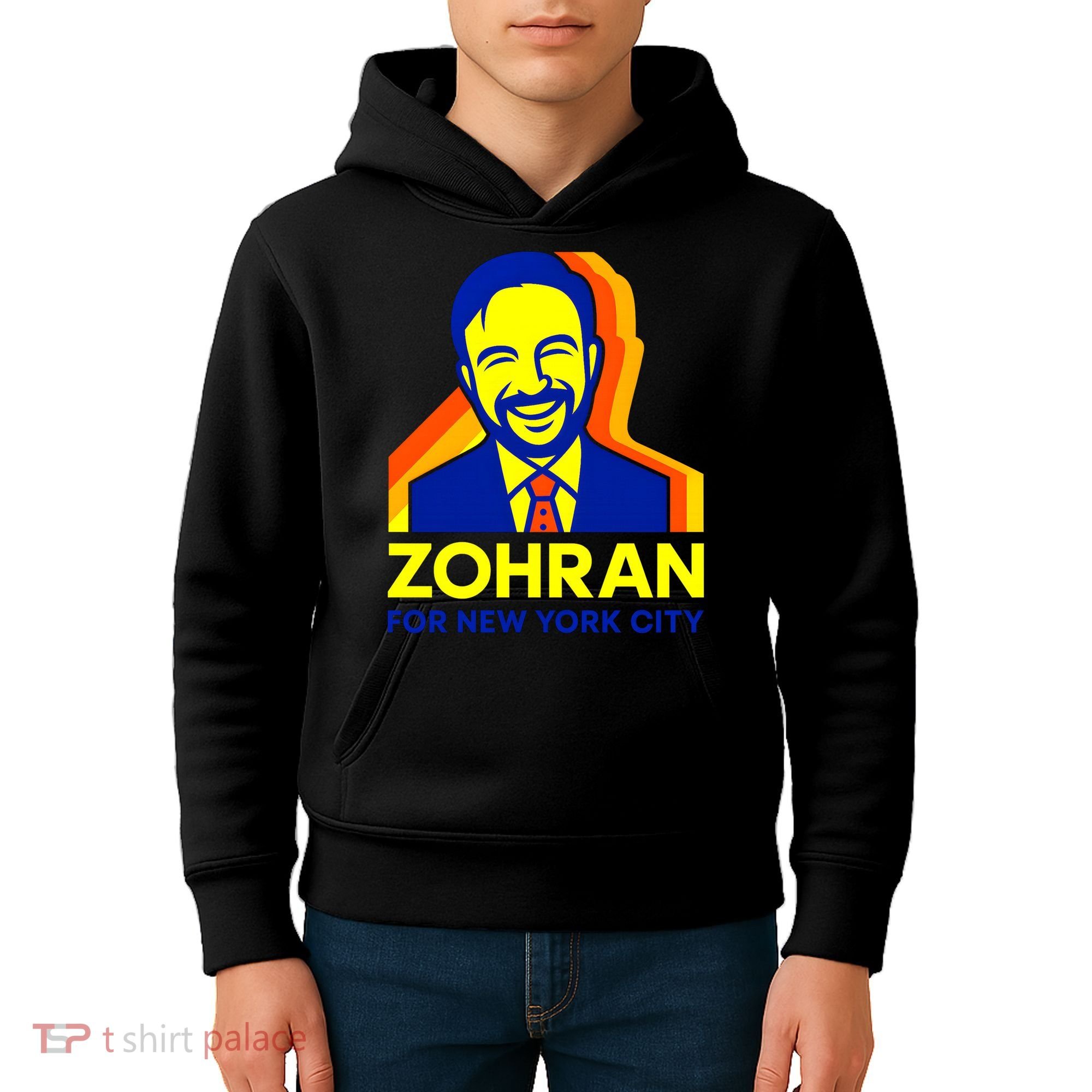 Zohran Mamdani For New York City Kids Hoodie