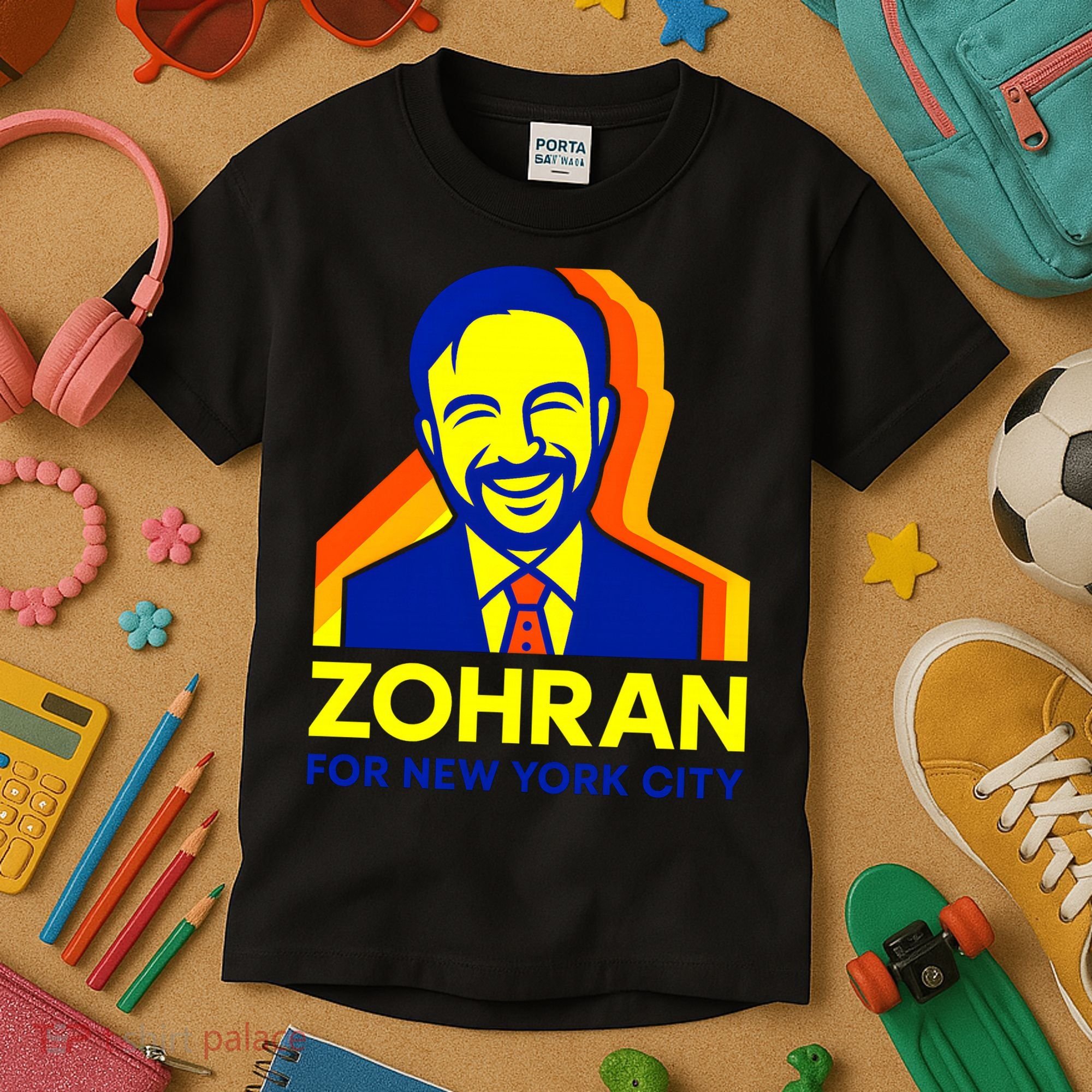 Zohran Mamdani For New York City Kids T-Shirt
