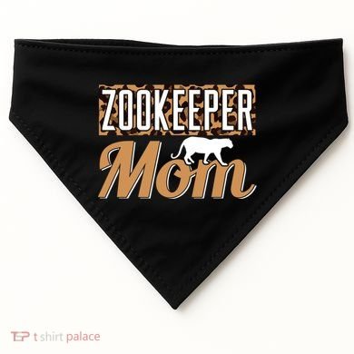 Zookeeper Mom Gift USA-Made Doggie Bandana