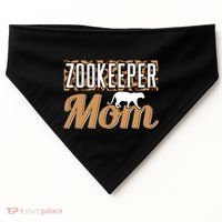 Zookeeper Mom Gift USA-Made Doggie Bandana thumb 0