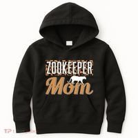Zookeeper Mom Gift Kids Hoodie thumb 0