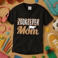 Zookeeper Mom Gift Kids T-Shirt thumb 3