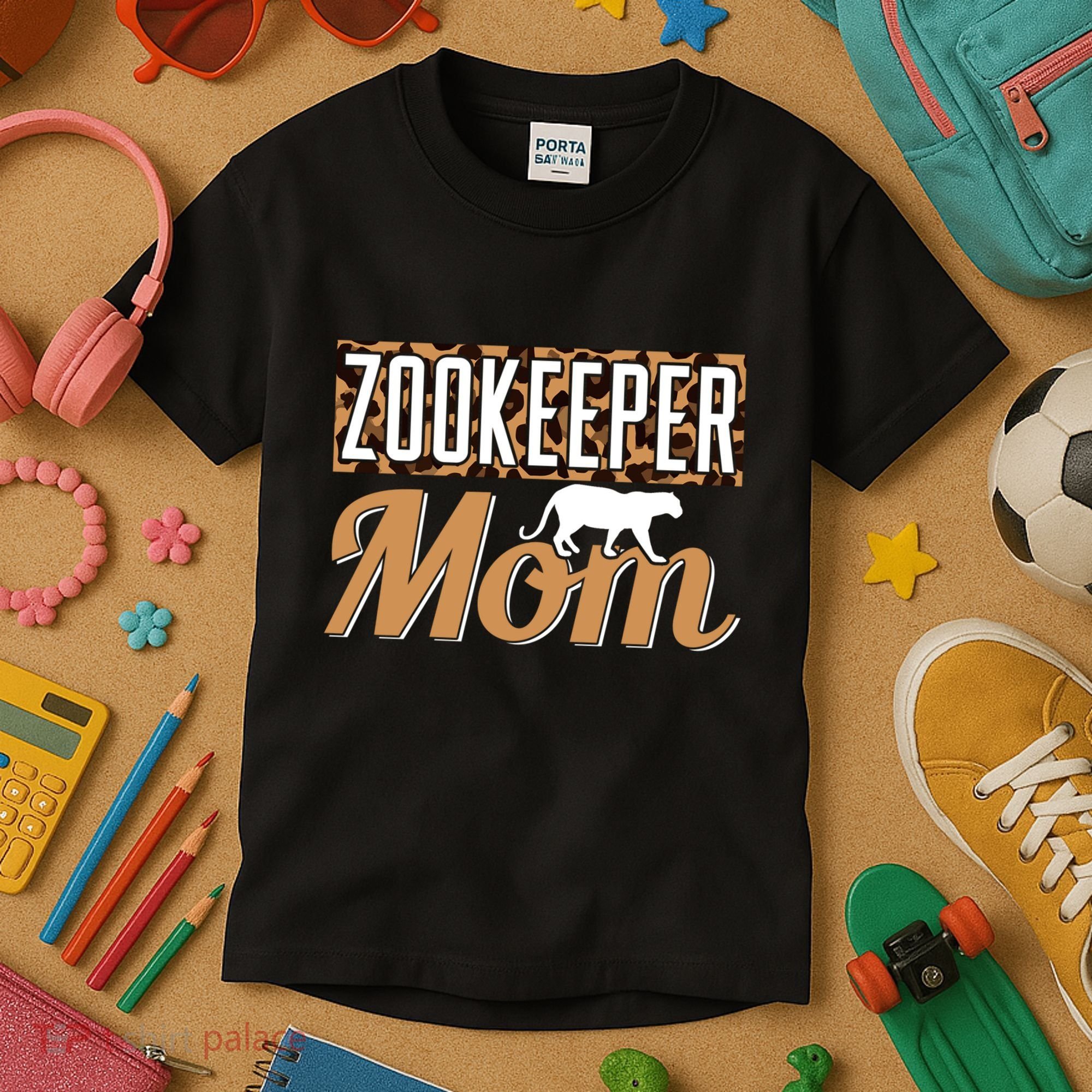 Zookeeper Mom Gift Kids T-Shirt