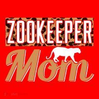 Zookeeper Mom Gift Santa Hat thumb 1