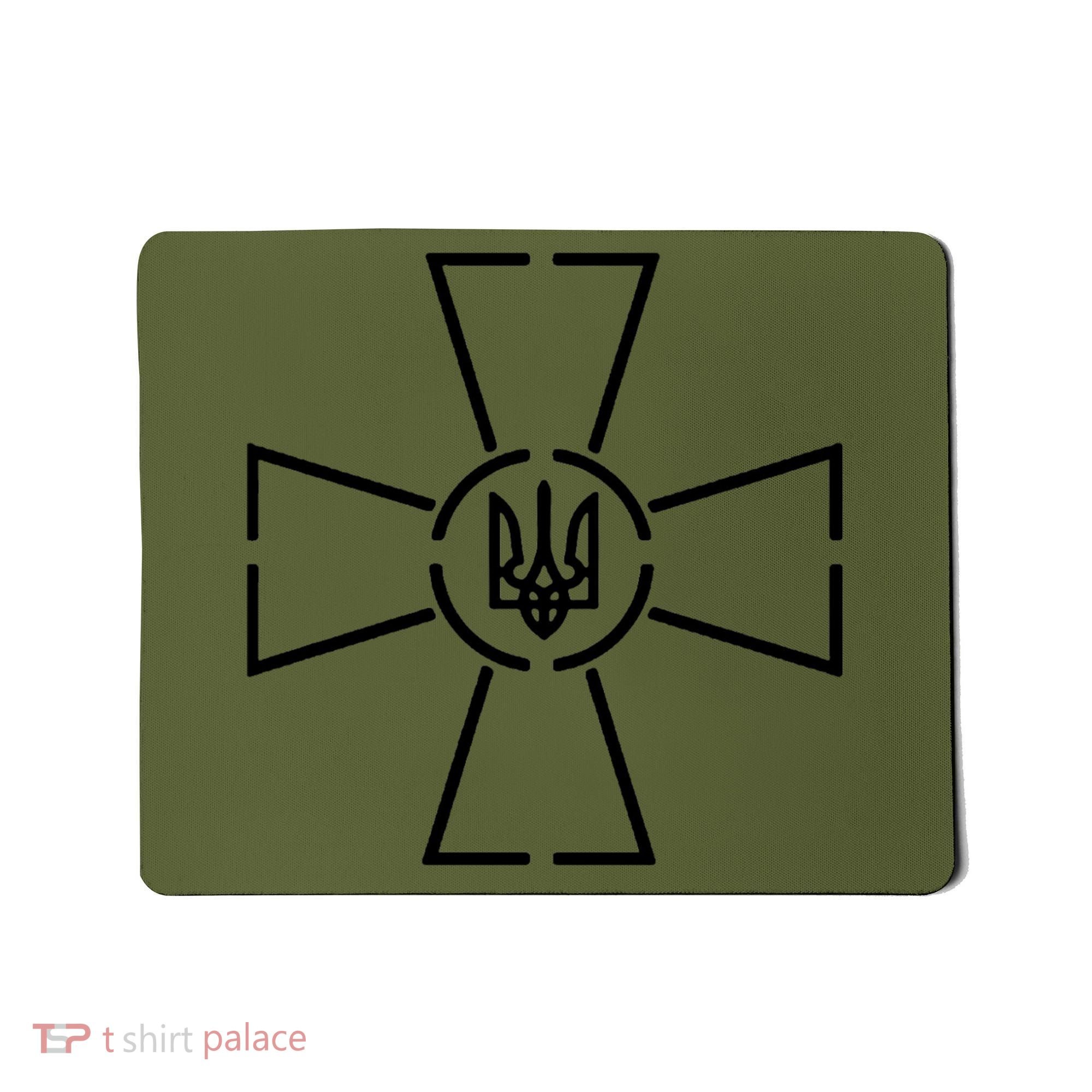 Zelensky Military Green Shirt Mousepad
