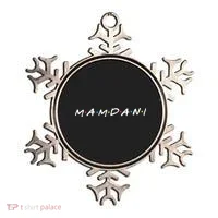 Zohran Mamdani Logo Ornament thumb 0