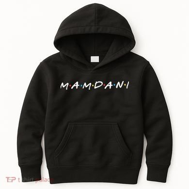 Zohran Mamdani Logo Kids Hoodie