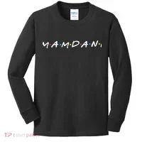 Zohran Mamdani Logo Kids Long Sleeve Shirt thumb 0