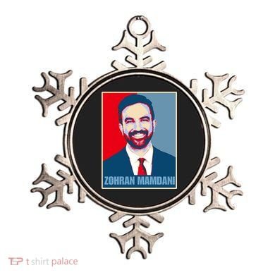 Zohran Mamdani Poster Political Design Ornament