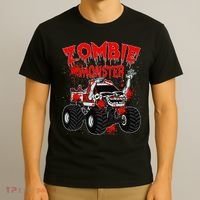 Zombie Monster Truck T-Shirt thumb 3