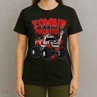 Zombie Monster Truck T-Shirt thumb 4