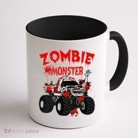 Zombie Monster Truck Coffee Mug thumb 1
