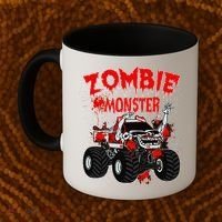 Zombie Monster Truck Coffee Mug thumb 2