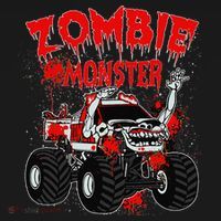 Zombie Monster Truck Coaster thumb 2