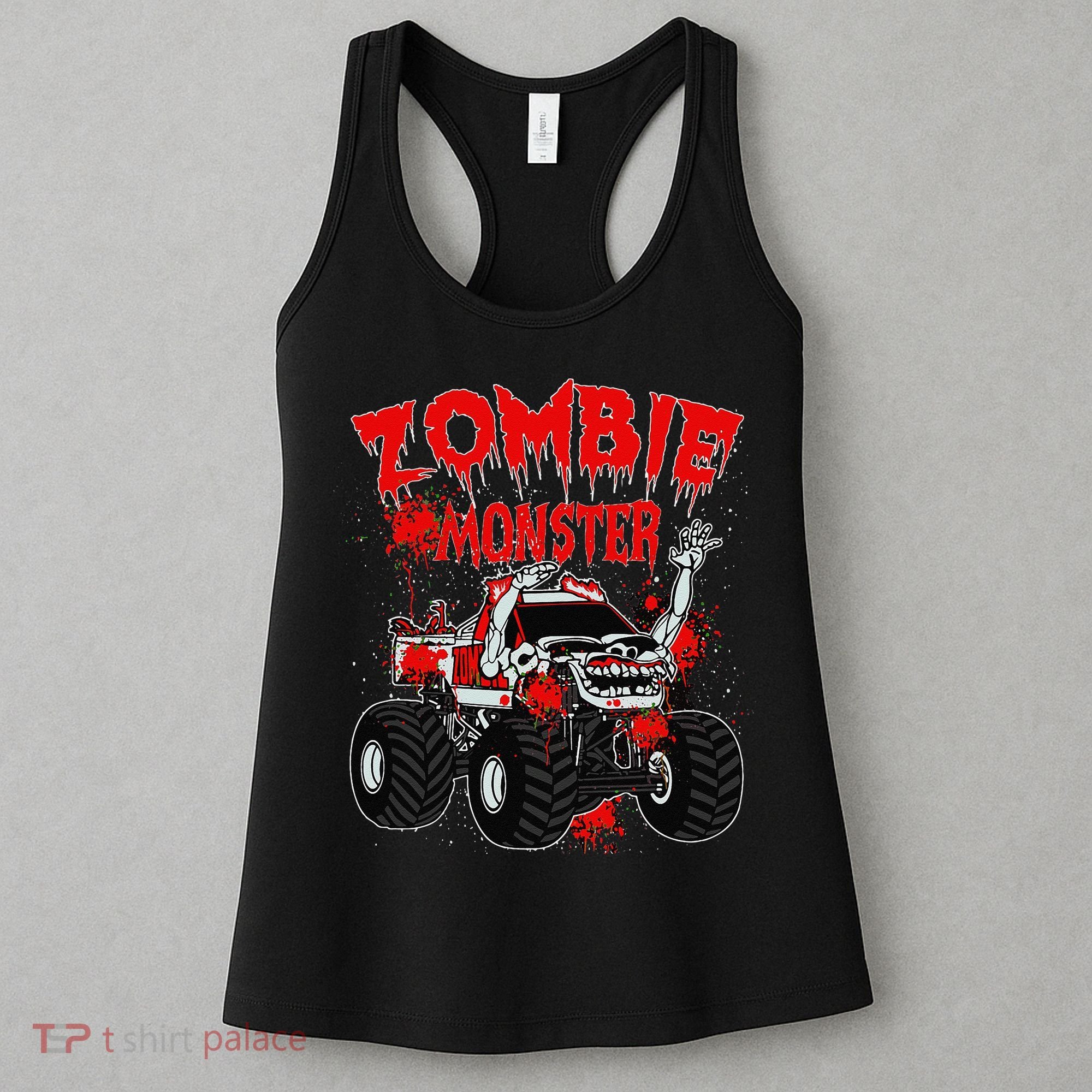 Zombie Monster Truck Women's Tank Top