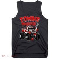 Zombie Monster Truck Tank Top thumb 0