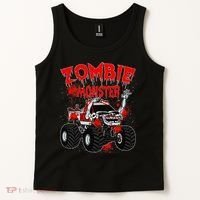 Zombie Monster Truck Tank Top thumb 2