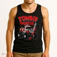 Zombie Monster Truck Tank Top thumb 3