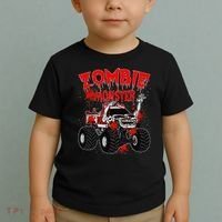 Zombie Monster Truck Toddler T-Shirt thumb 2
