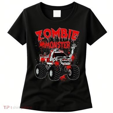 Zombie Monster Truck Women's T-Shirt