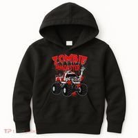 Zombie Monster Truck Kids Hoodie thumb 0
