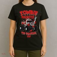 Zombie Monster Truck The Smashing Dead T-Shirt thumb 4