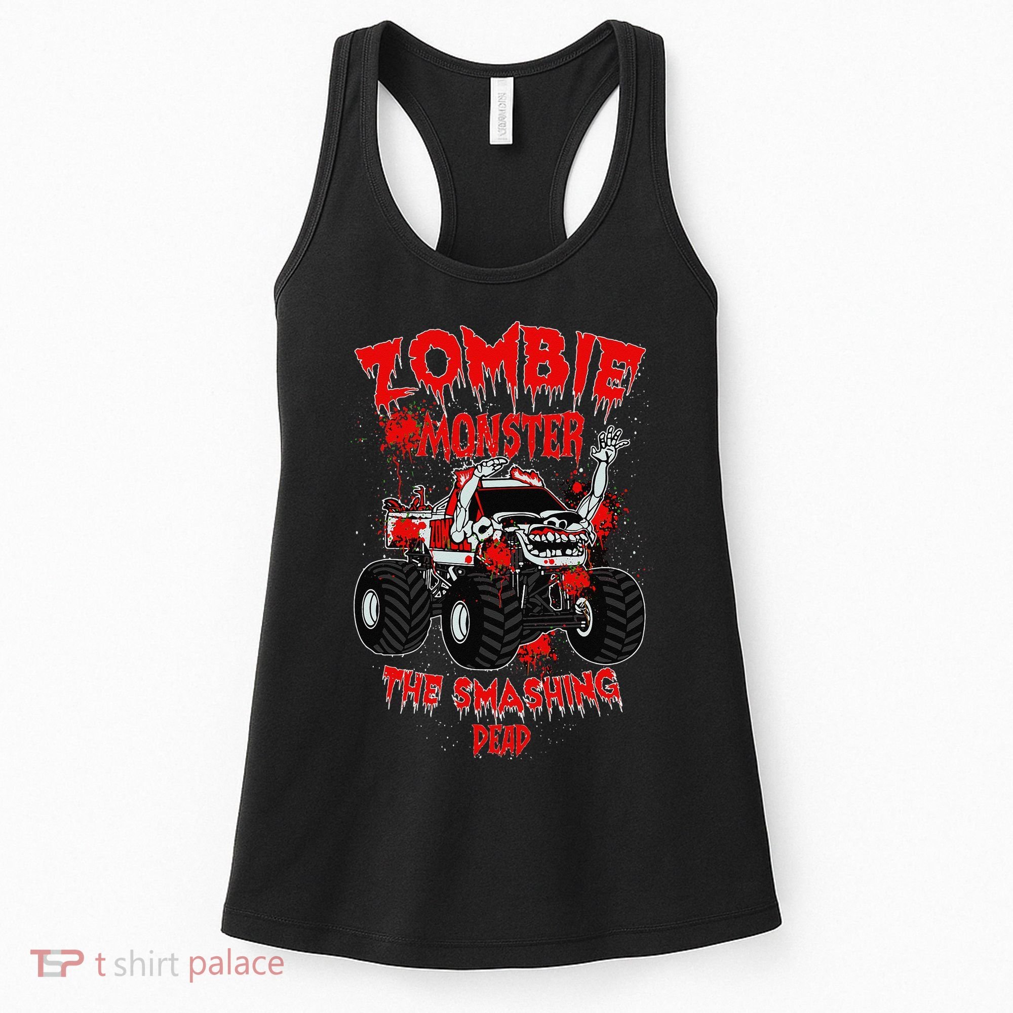Zombie Monster Truck The Smashing Dead Women's Tank Top