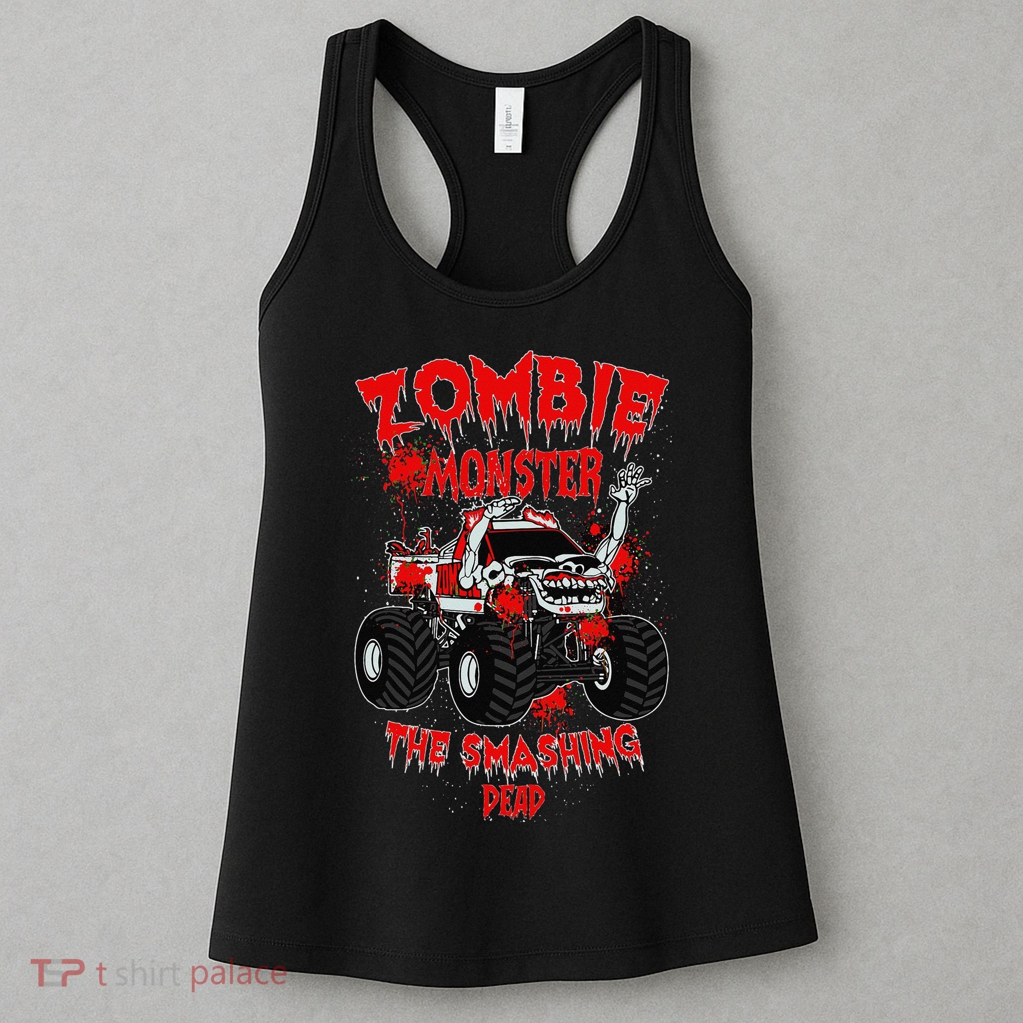 Zombie Monster Truck The Smashing Dead Women's Tank Top