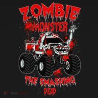 Zombie Monster Truck The Smashing Dead Kids Sweatshirt thumb 2