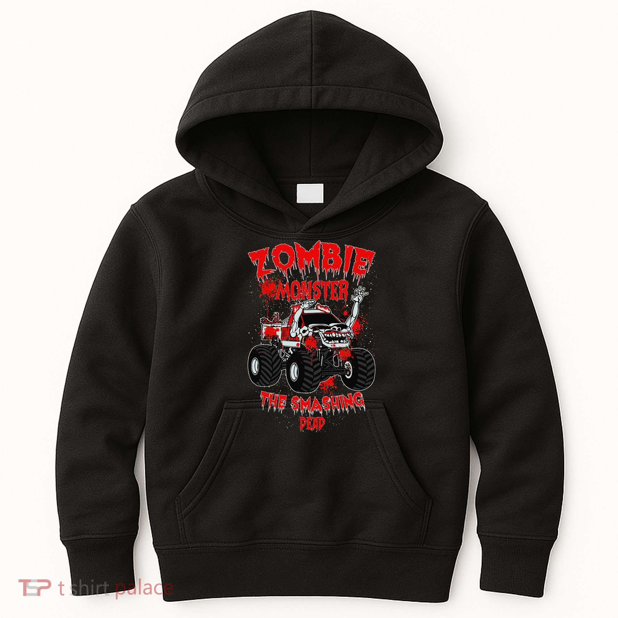 Zombie Monster Truck The Smashing Dead Kids Hoodie
